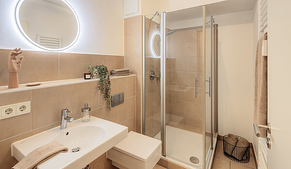 Apartment with 1 room | München-Ramersdorf | 70415 | Badezimmer