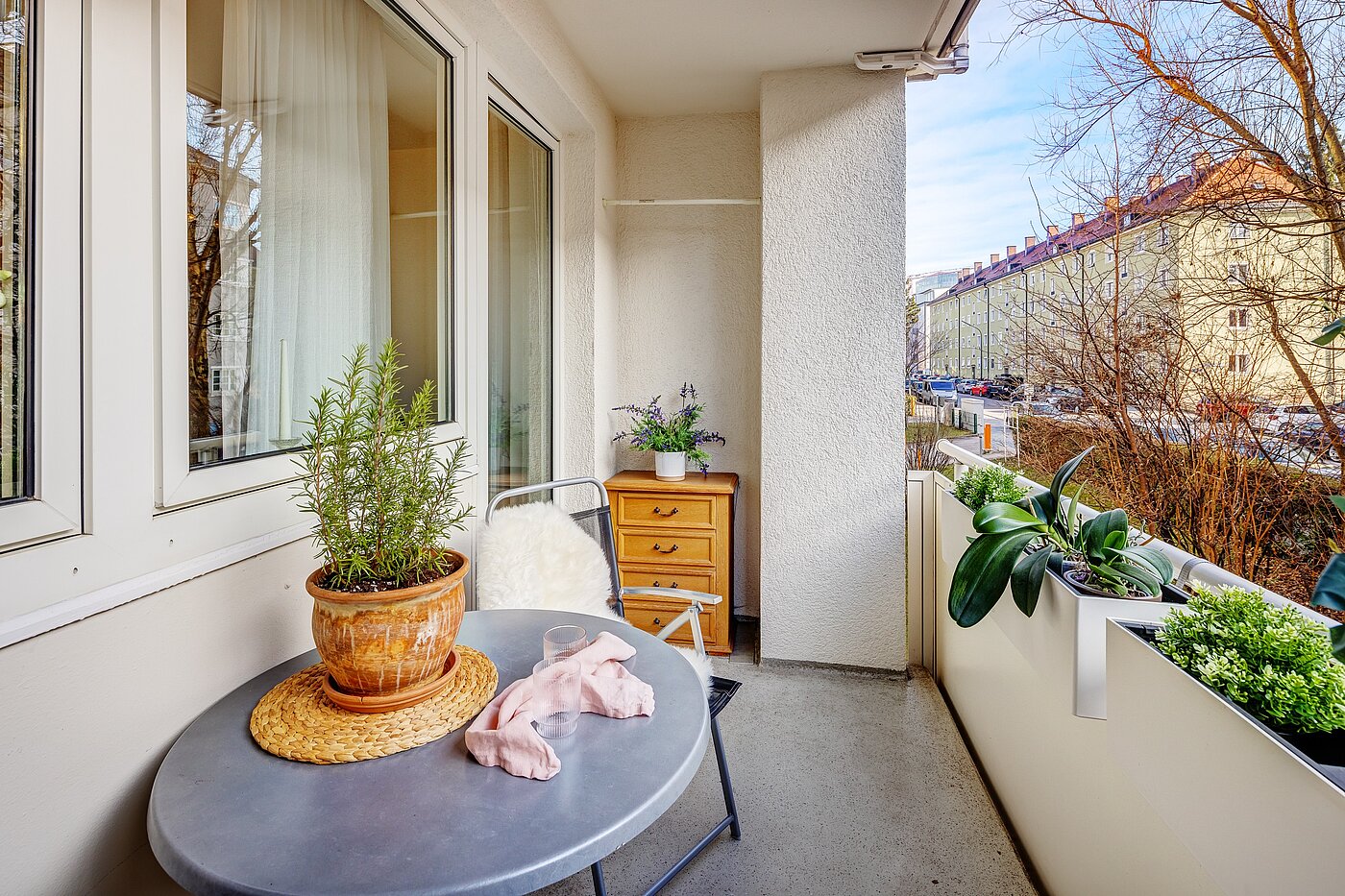 Apartment with 3 room | München-Bogenhausen | 2112ML3 | sonniger Balkon