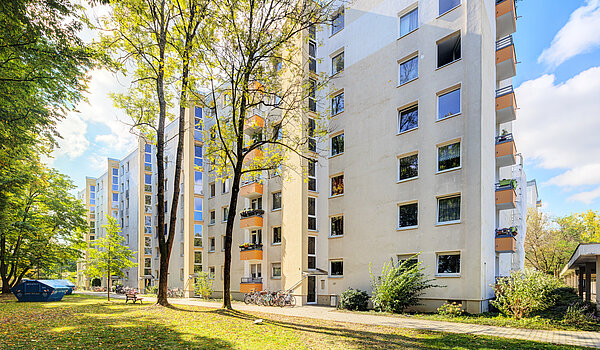 Apartment with 2 room | München-Bogenhausen | 70287 | Ansicht Eingangsseite