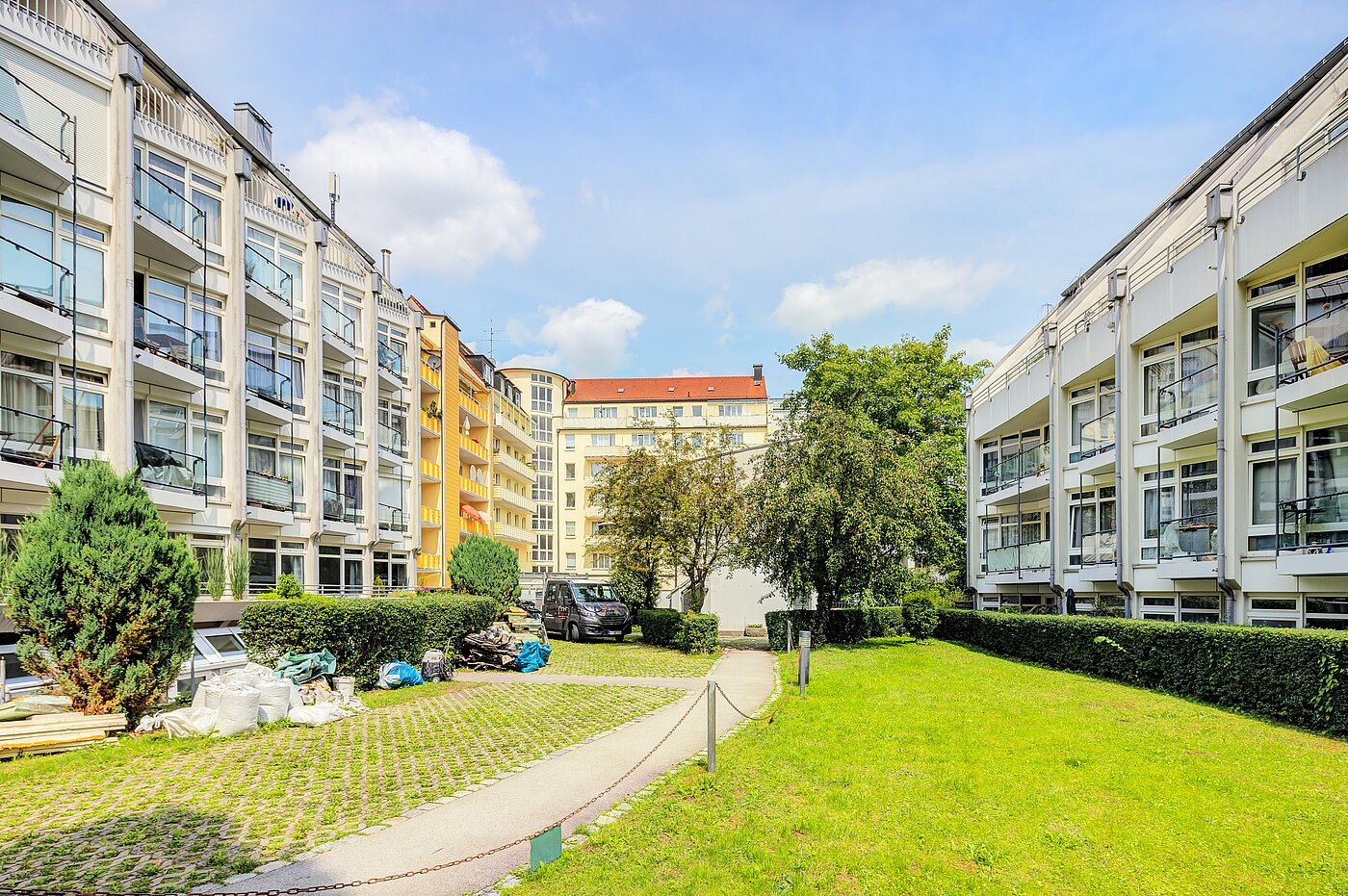 Apartment with 1.5 room | München-Maxvorstadt | 70273 | Ruhiger Innenbereich