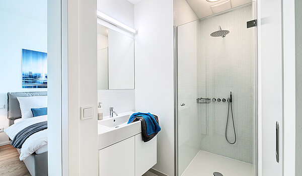 Apartment with 1.5 room | München-Neuhausen | 703131 | Modernes Duschbad...