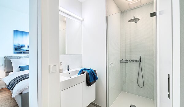 Apartment with 1.5 room | München-Neuhausen | 703131 | Modernes Duschbad...