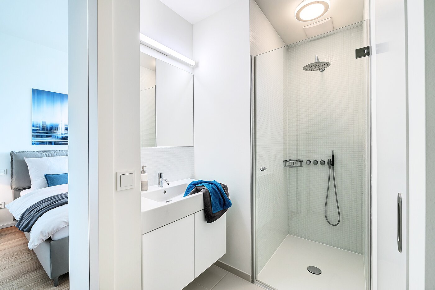 Apartment with 1.5 room | München-Neuhausen | 703131 | Modernes Duschbad...