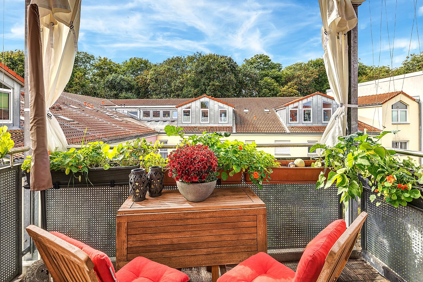 Apartment with 2.5 room | Eching | 70100 | Gemütlicher Balkon