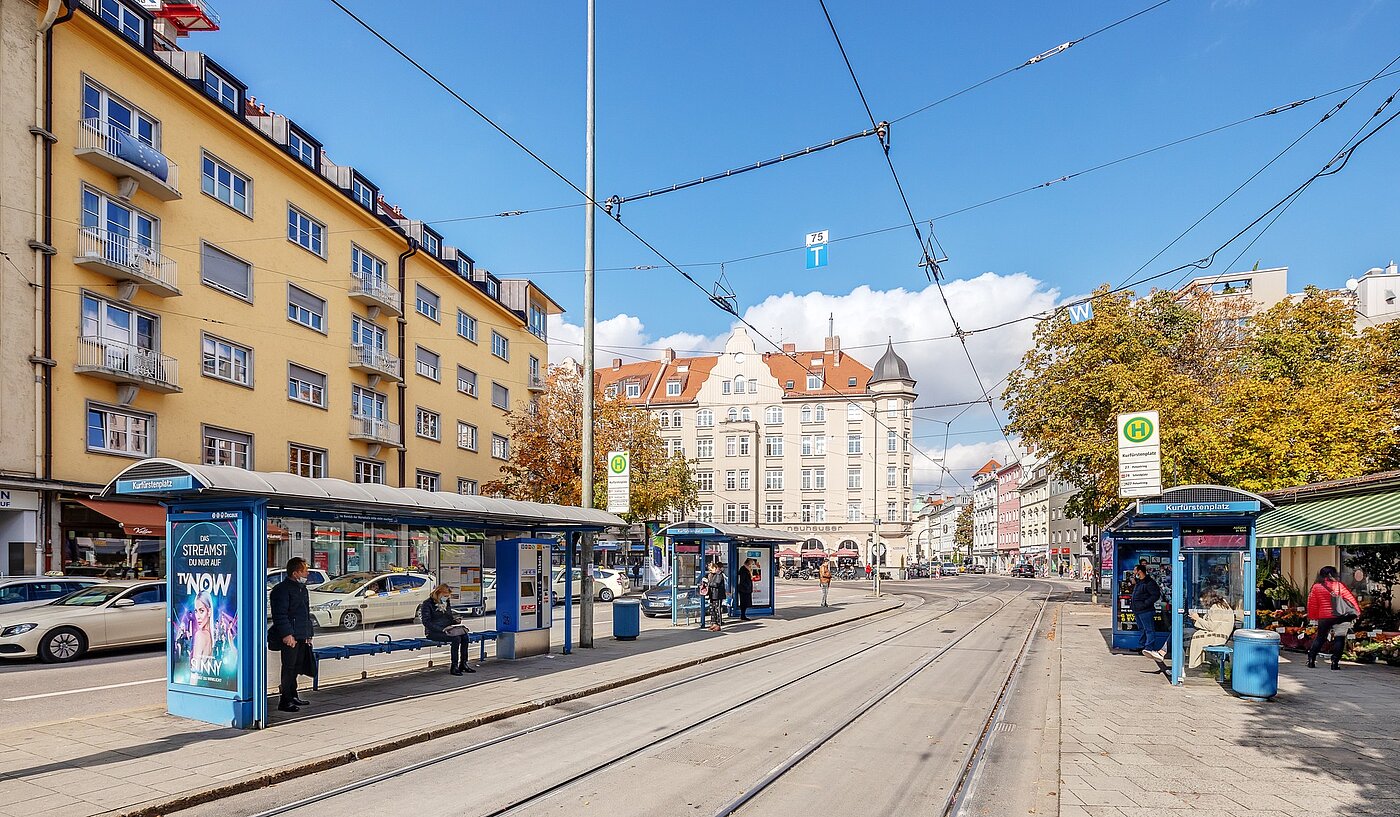 Apartment with 2 room | München-Schwabing | 70130 | Kurfürstenplatz