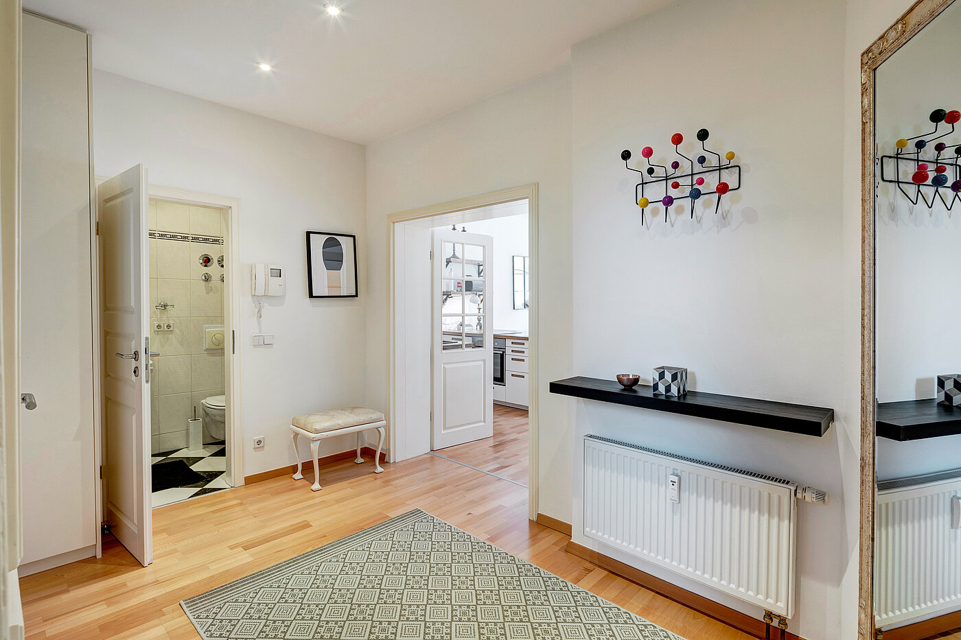 Apartment with 1 room | München-Ludwigsvorstadt | 70388 | Großzügiger Eingangsbereich