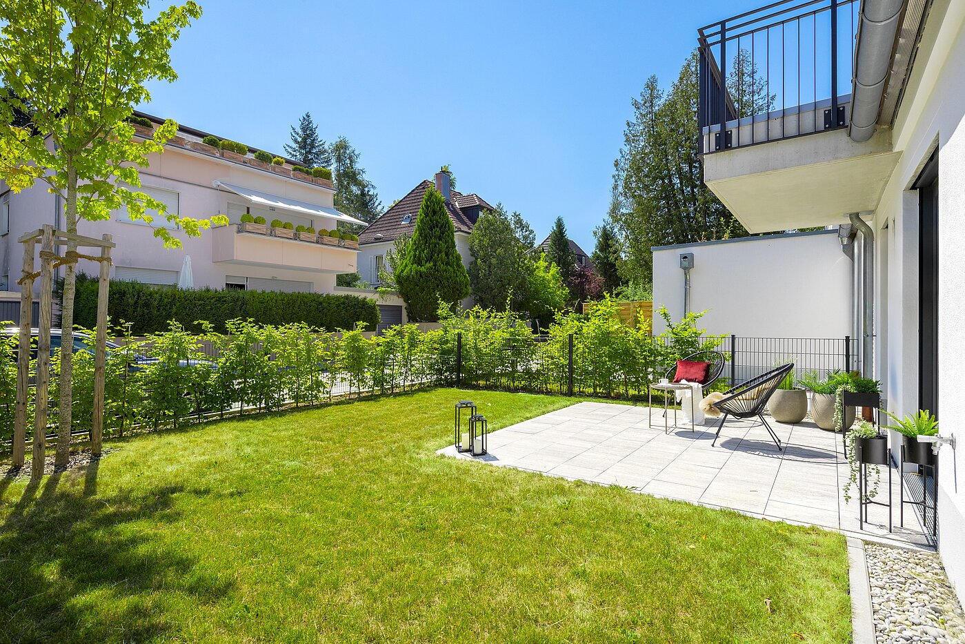 Terrassenwohnung with 2 room | München-Harlaching | 70372 | ...mit eigenem Garten