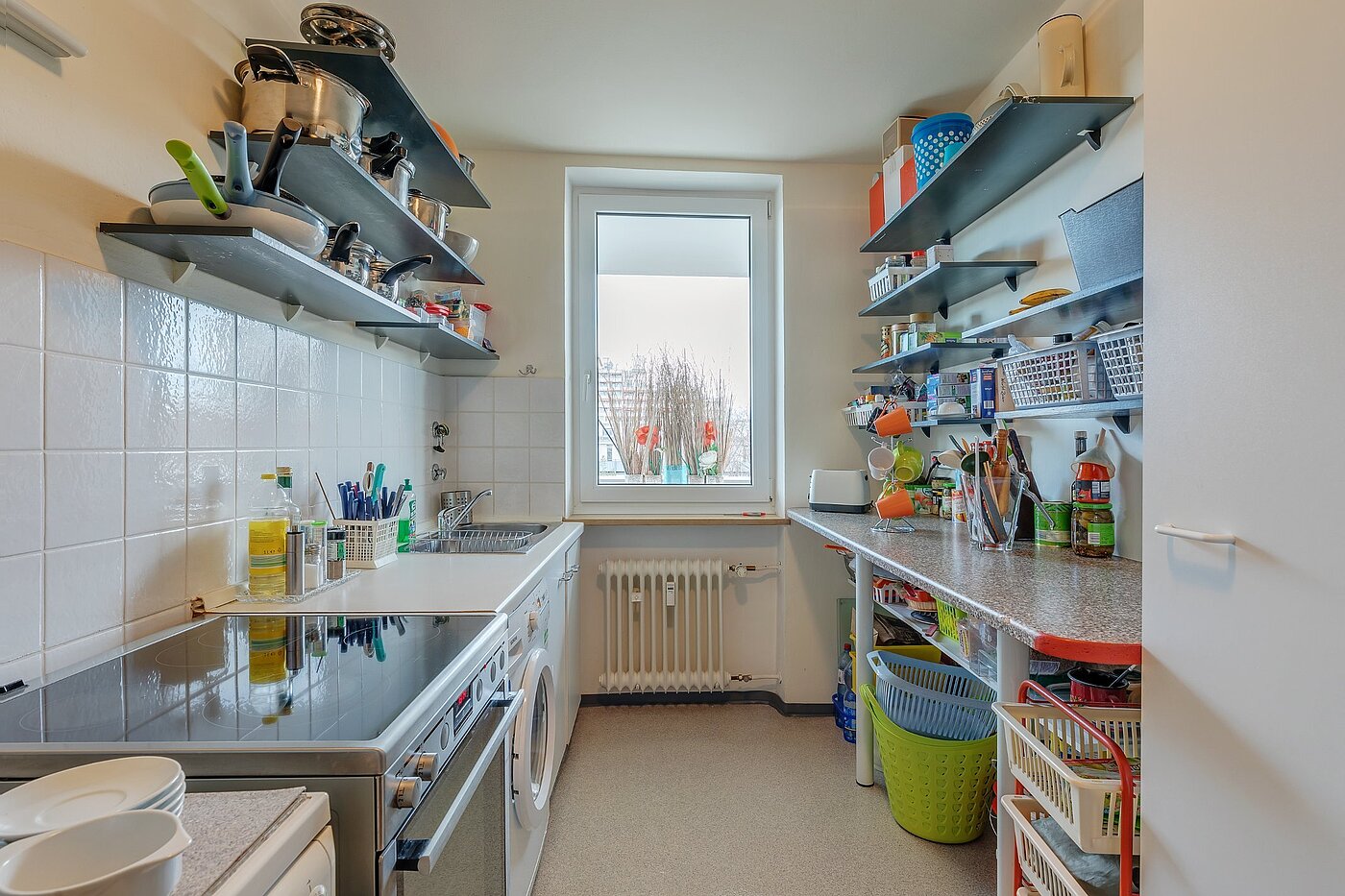 Apartment with 3 room | München-Schwabing | 1912ML4 | Küche mit Fenster