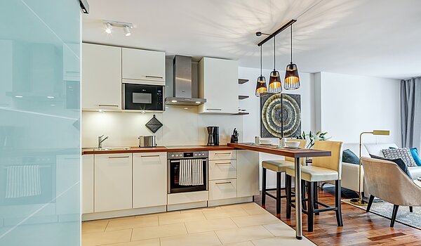 Apartment with 2 room | München-Schwabing | 70434 | Offene Küche mit...
