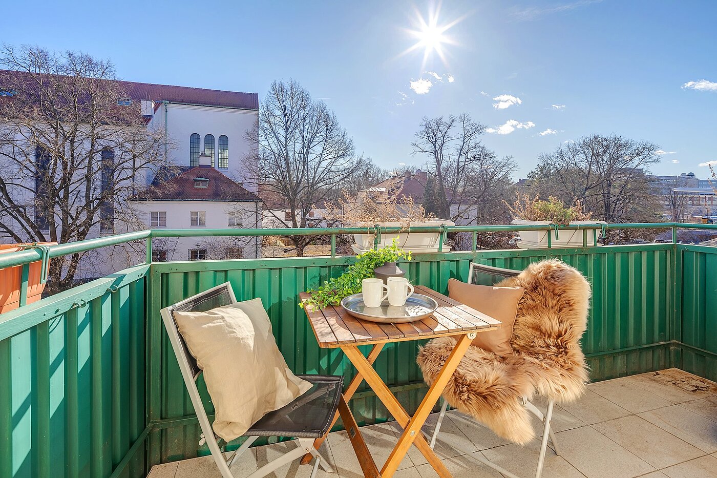 Apartment with 4 room | München-Berg am Laim | 2002ML3 | sonniger Balkon