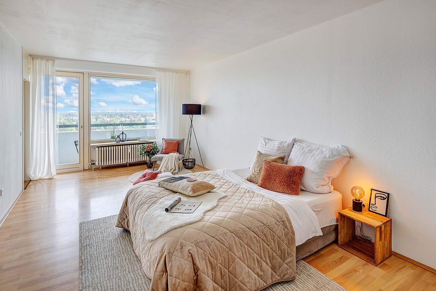 Apartment with 1 room | München-Solln | 2201ML92 | Blick in den Wohnraum