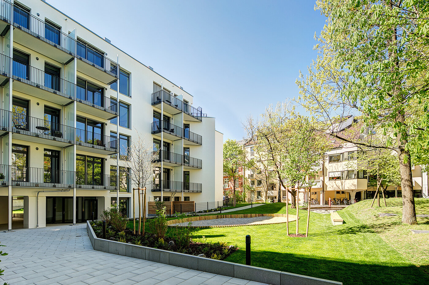 Apartment with 1.5 room | München-Bogenhausen | 702971 | Gartenansicht