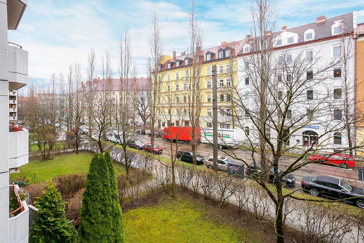 Apartment with 3 room | München-Au | 2003ML17 | Ausblick von der Loggia