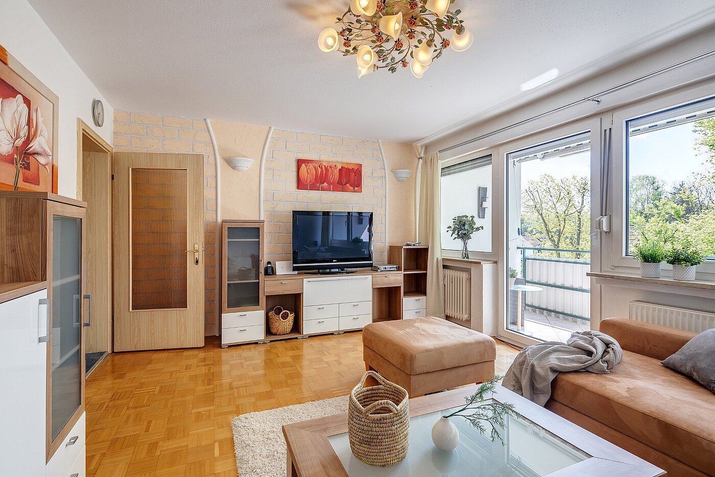 Apartment with 2 room | München-Ramersdorf | 1812ML2 | ... Wohnzimmer mit...