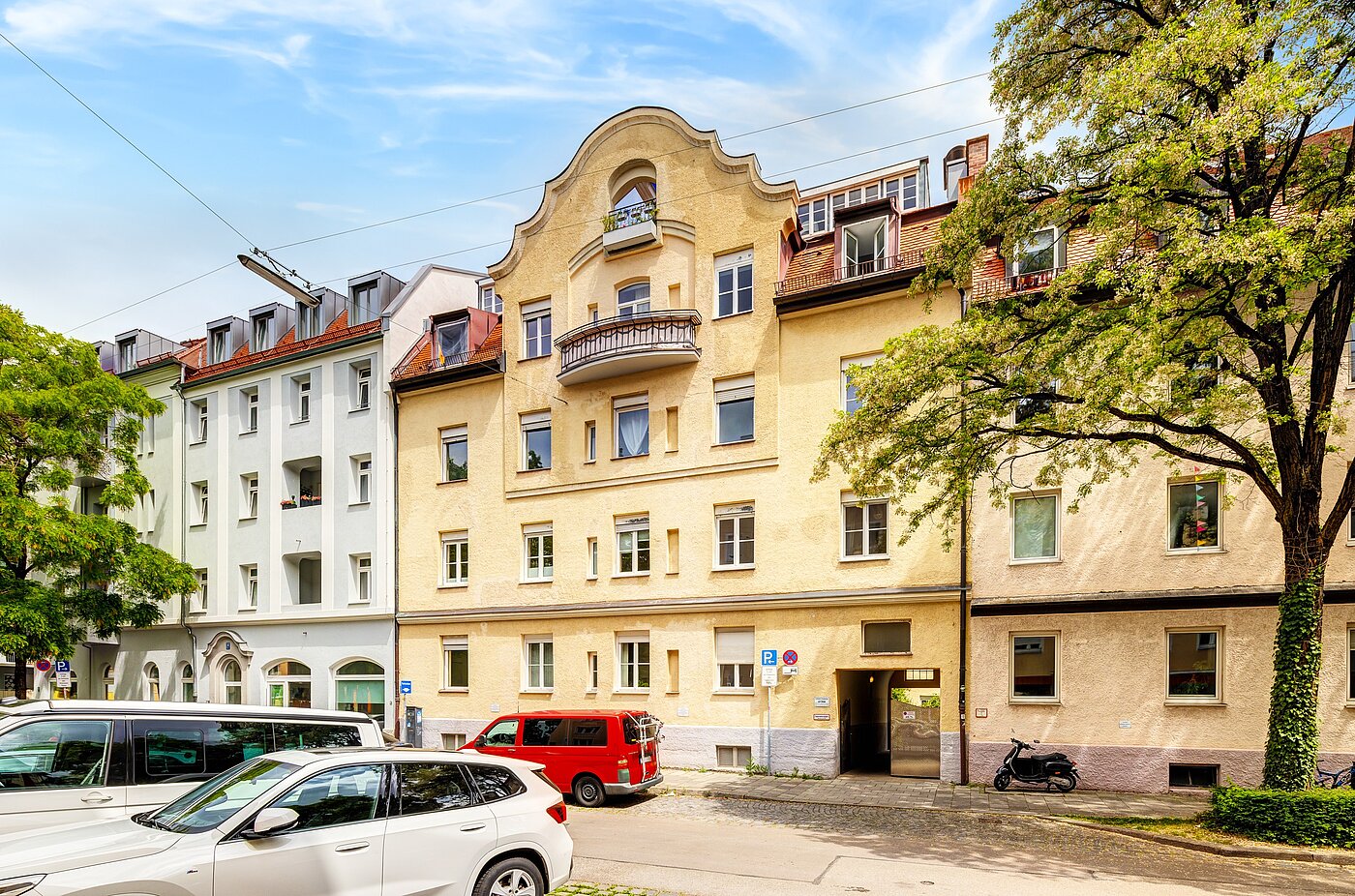 Apartment with 1 room | München-Neuhausen | 70235 | Ansicht von der Straße aus
