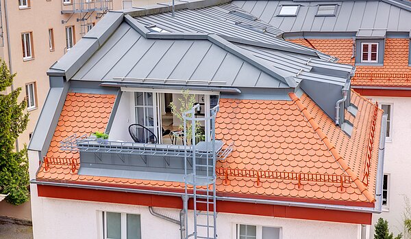 Attic Apartment with 1 room | München-Sendling | 700402 | Blick auf die Dachterrasse