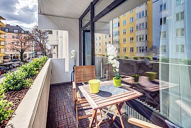 Gärtnerplatzviertel: Chic apartment - Klenzestraße - rented on a temporary basis