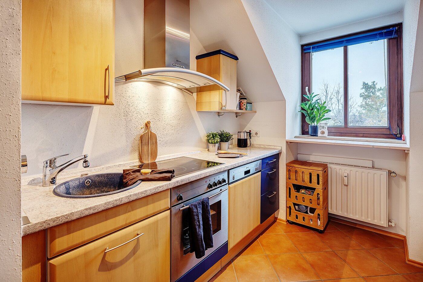 Apartment with 2 room | Germering | 70029 | Küche mit Fenster