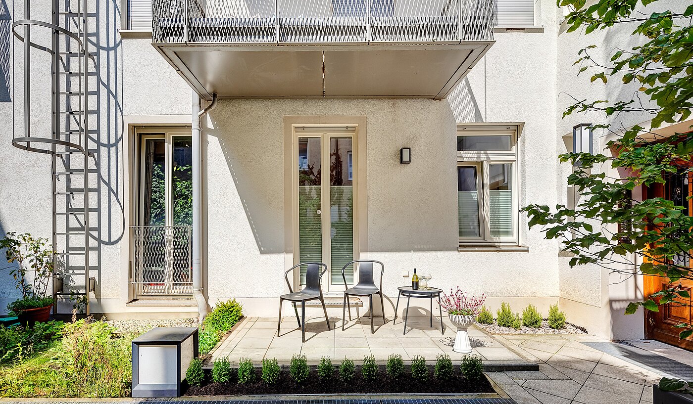 Ground floor apartment with 1.5 room | München-Lehel | 70149 | ...im ruhigen Innenhof