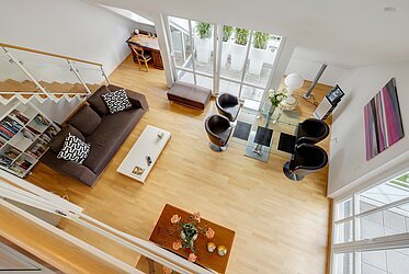 Solln: Charming 2.5-room maisonette apartment to fall in love with