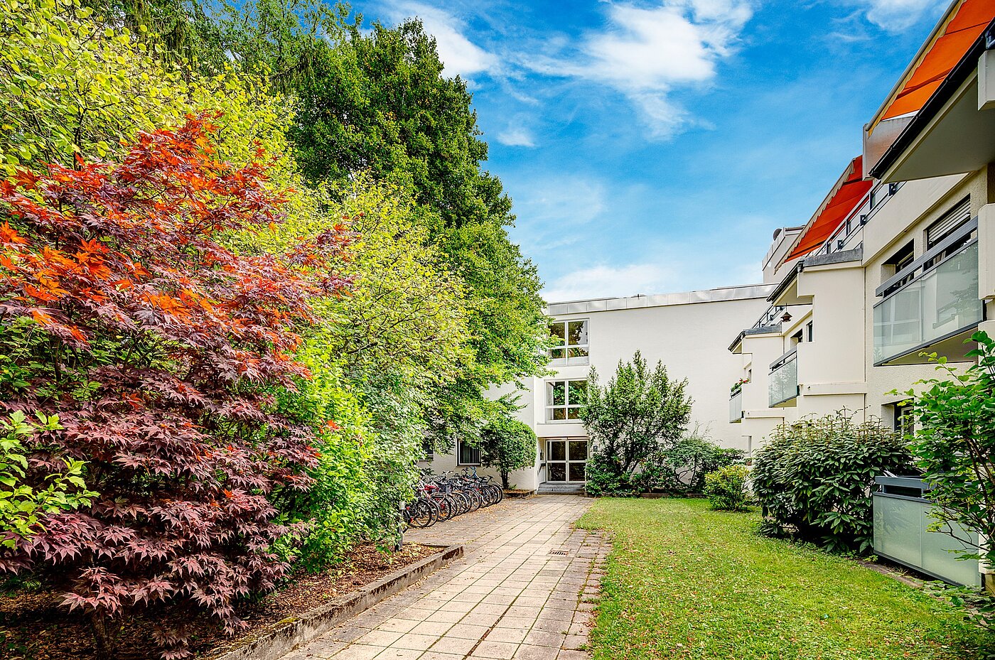 Apartment with 1.5 room | München-Sendling-Westpark | 2207ML4 | Schön eingewachsene Grünanlage...
