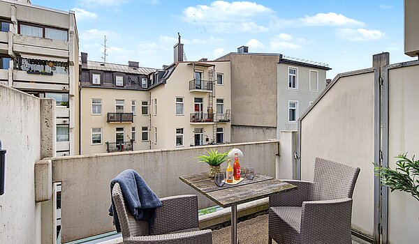 Apartment with 1 room | München-Maxvorstadt | 70448 | Terrasse