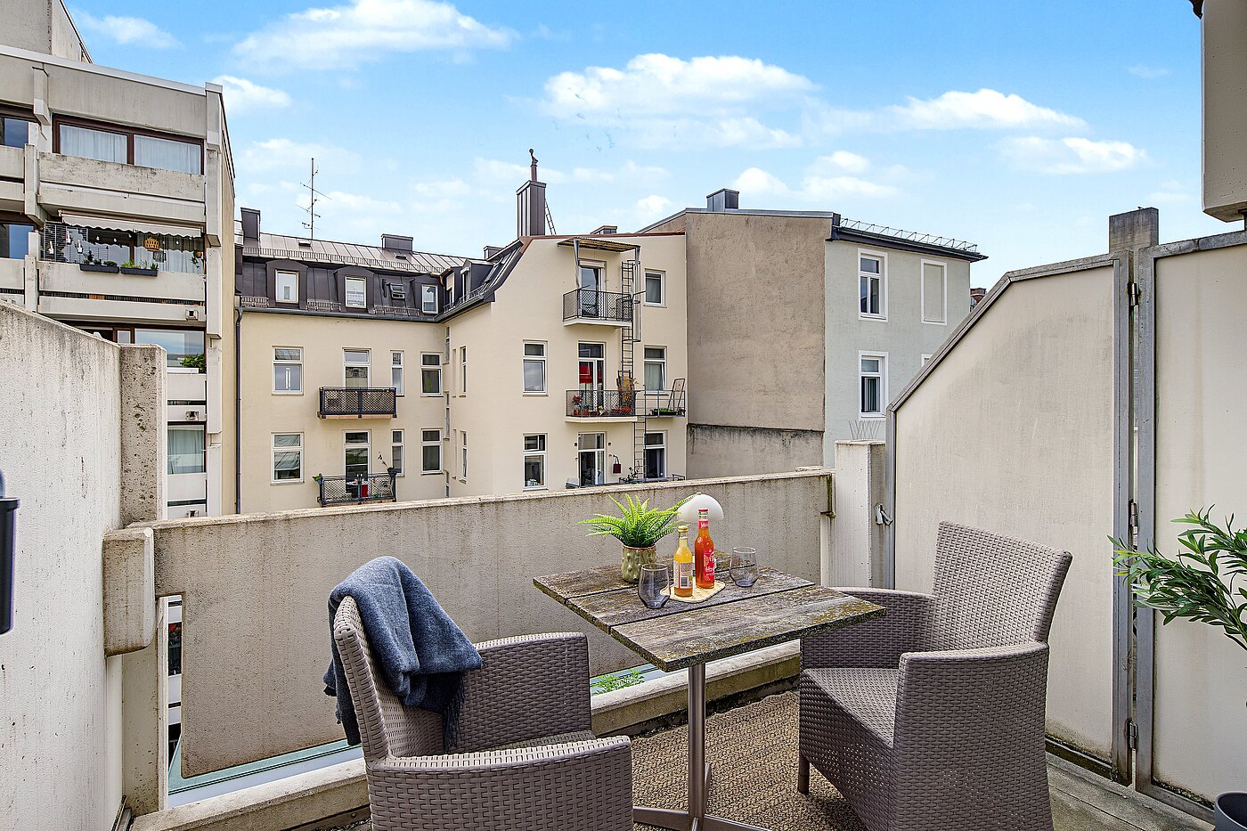 Apartment with 1 room | München-Maxvorstadt | 70448 | Terrasse