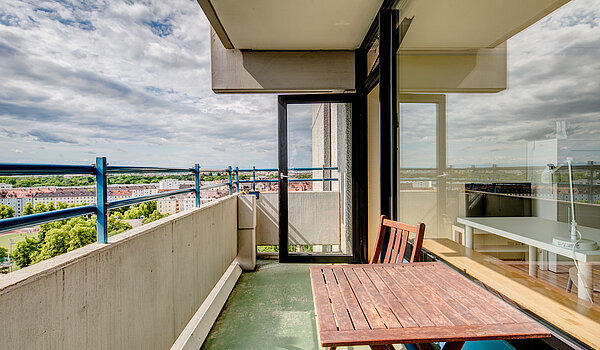 Apartment with 1 room | München-Haidhausen | 70275 | Balkon