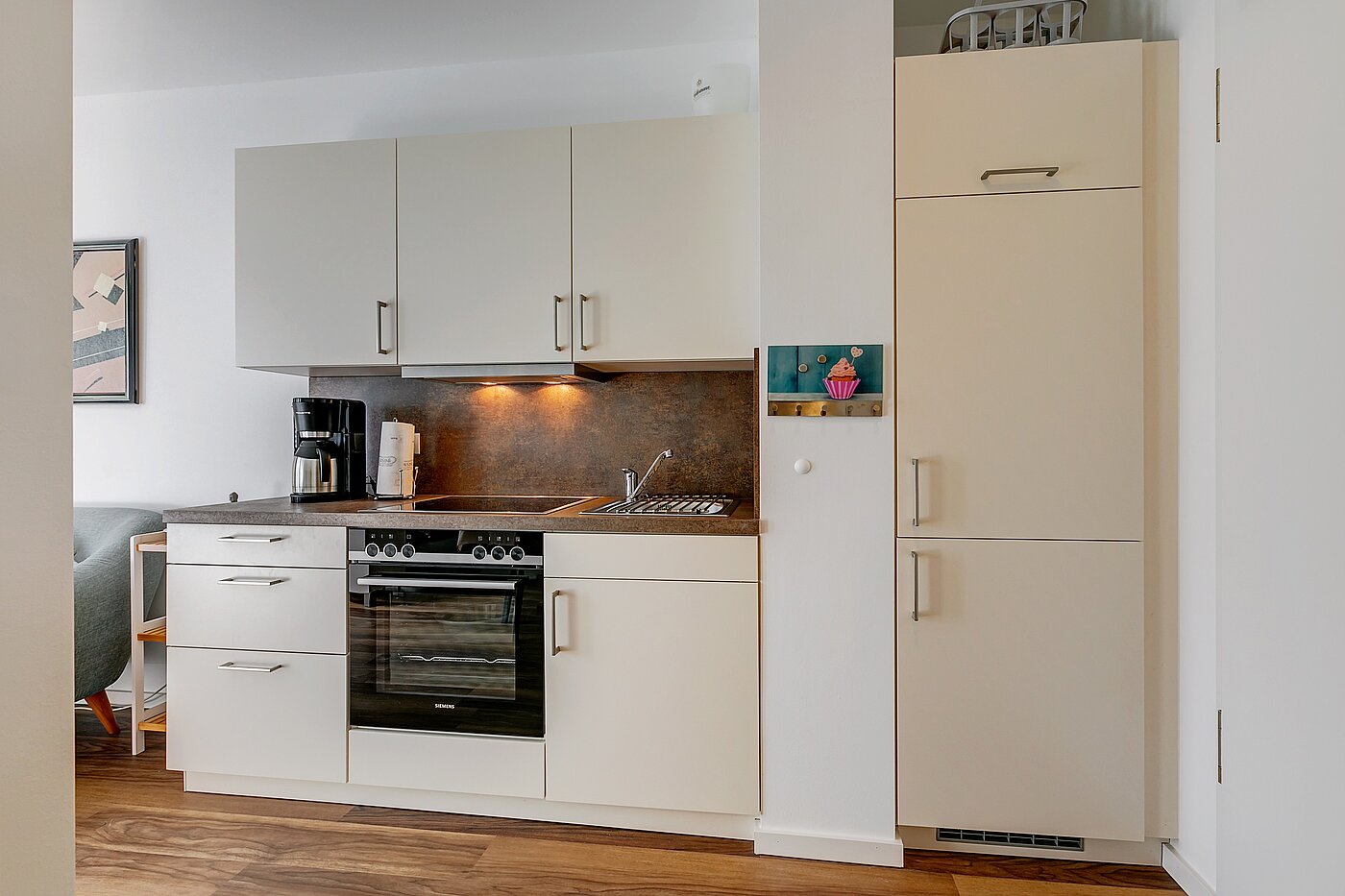 Ground floor apartment with 1 room | München-Milbertshofen | 2202ML8 | Integrierte Küchenzeile