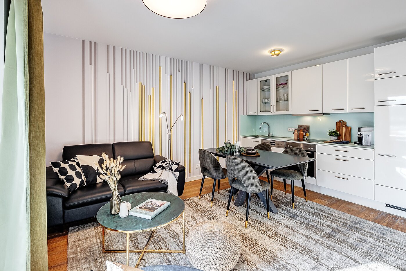 Ground floor apartment with 2 room | München-Riem | 2201ML1 | Essbereich mit...