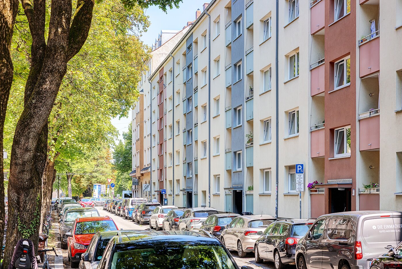 Apartment with 1.5 room | München-Neuhausen | 70473 | Ruhige Anliegerstraße