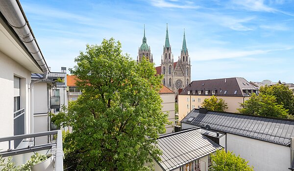 Apartment with 3 room | München-Ludwigsvorstadt | 70488 | ...Blick ins Grüne