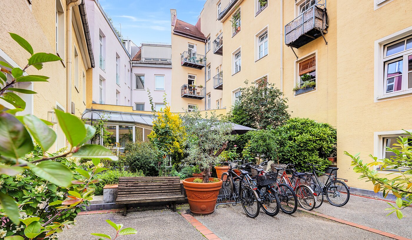 Ground floor apartment with 1 room | München-Haidhausen | 70228 | ...Gartenidyll