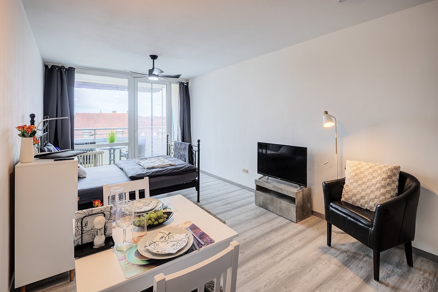 Apartment with 1 room | München-Haidhausen | 70482 | Wohnbereich