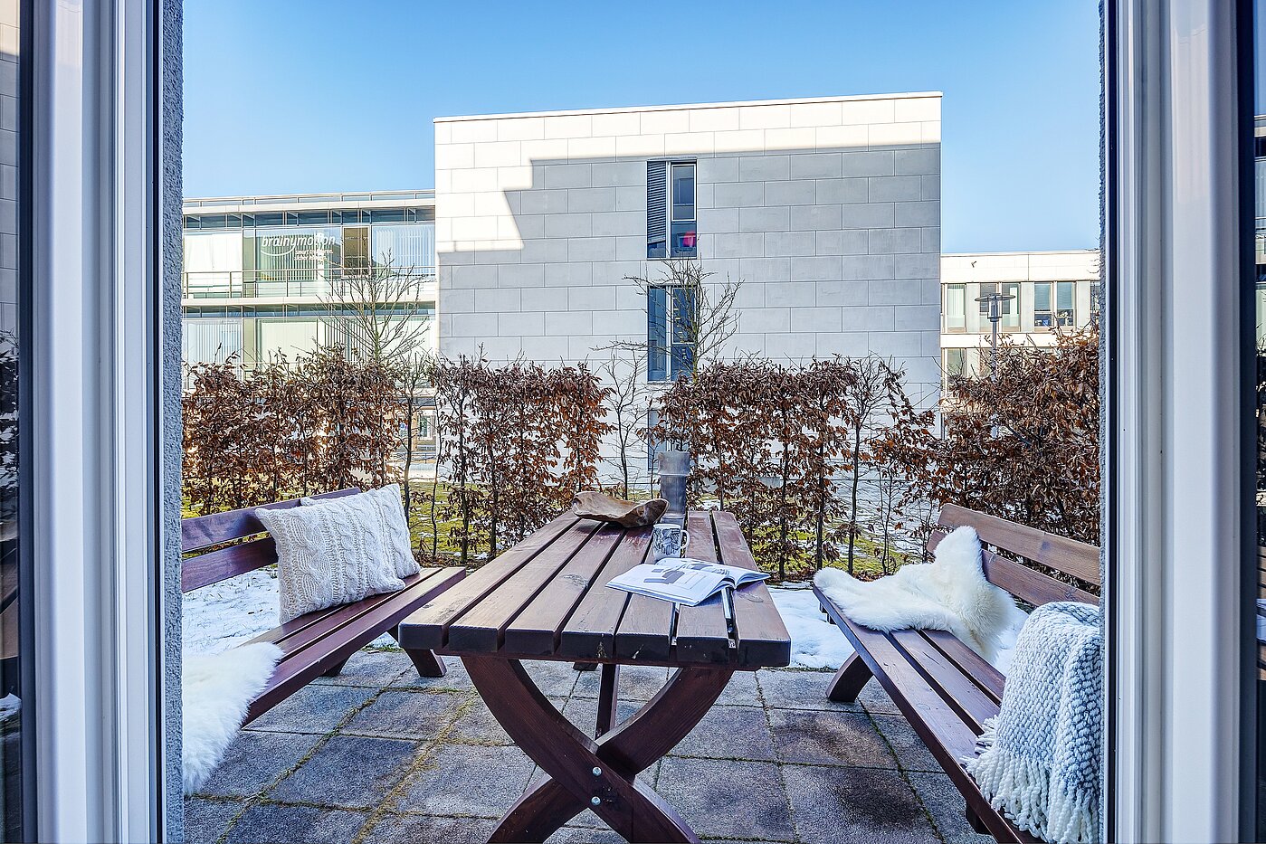 Ground floor apartment with 2 room | München-Riem | 2201ML1 | ...Zugang zur Terrasse