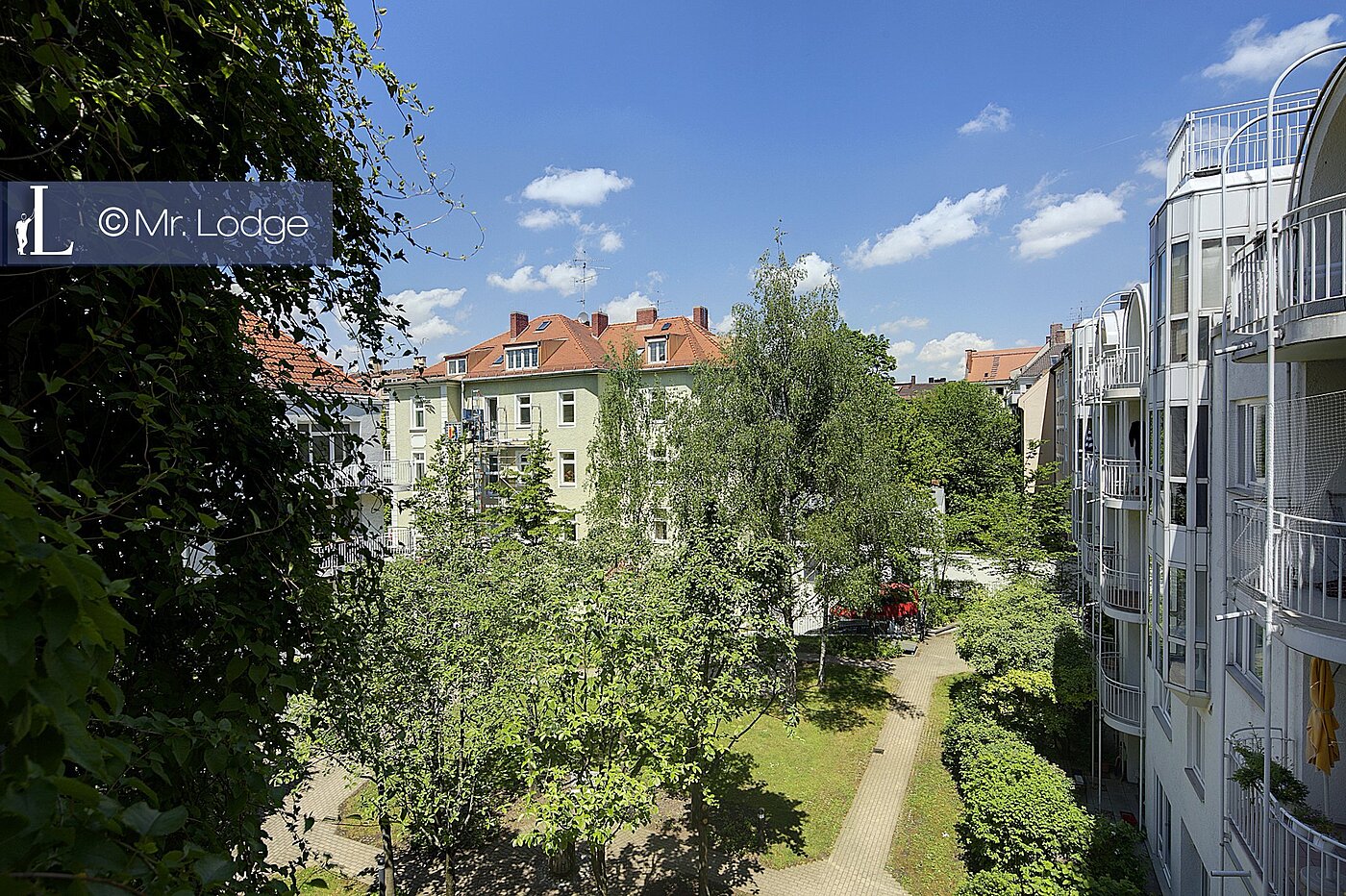 Apartment with 2 room | München-Lehel | 1605ML6 | Balkonausicht