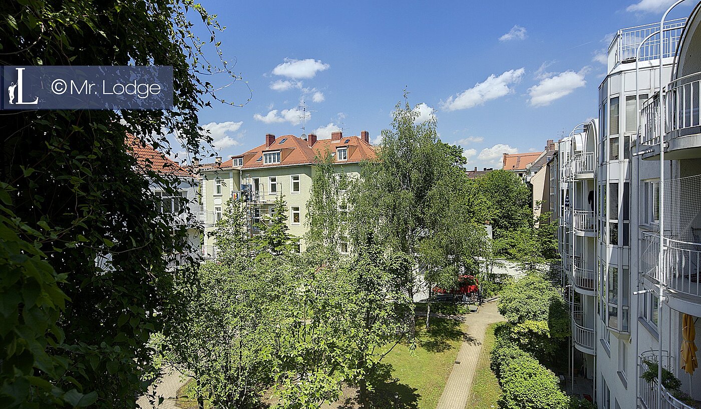 Apartment with 2 room | München-Lehel | 1605ML6 | Balkonausicht