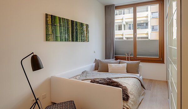 Raised Ground Floor with 3 room | München-Sendling | 2009ML8 | Helles Gästezimmer...