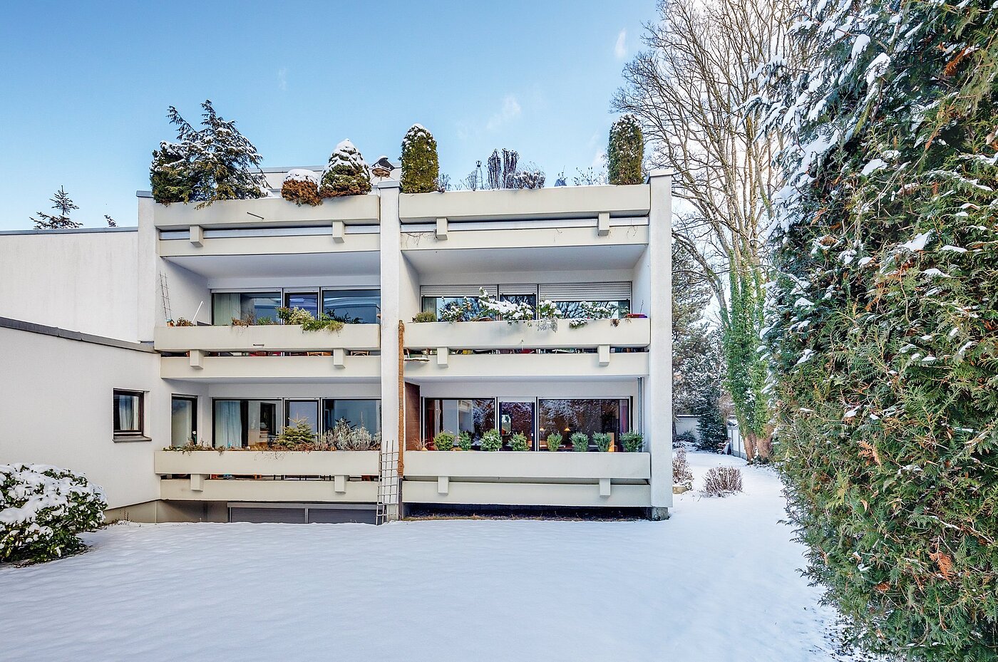 Apartment with 2 room | München-Nymphenburg | 2101ML6 | Gartenansicht