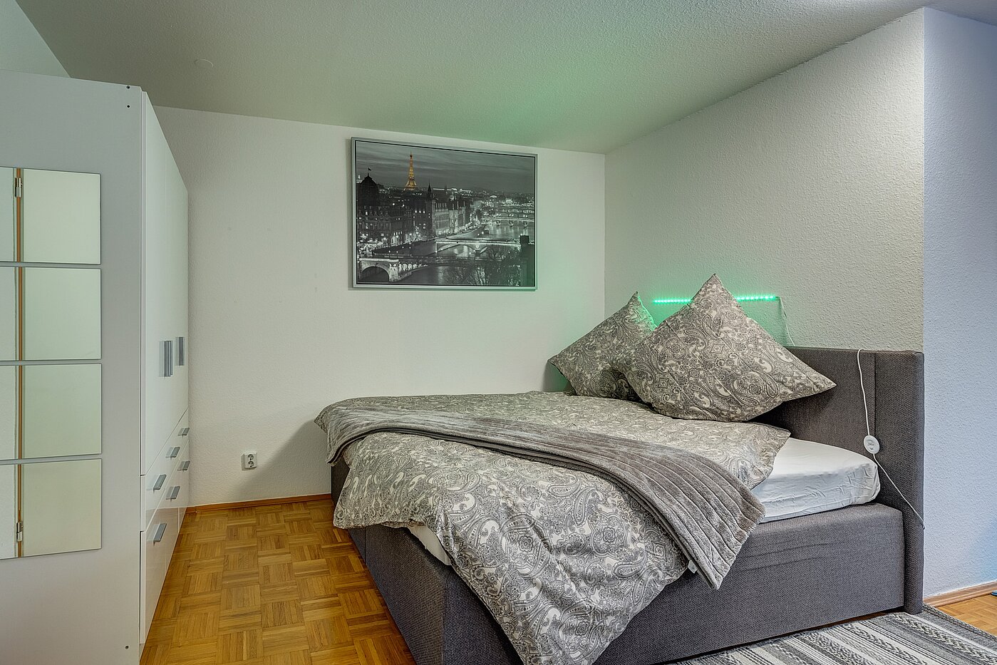 Apartment with 1 room | München-Milbertshofen | 702251 | Doppelbett