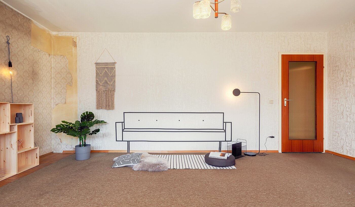 Apartment with 4 room | München-Hadern | 2003ML2 | Geräumiges Wohnzimmer...