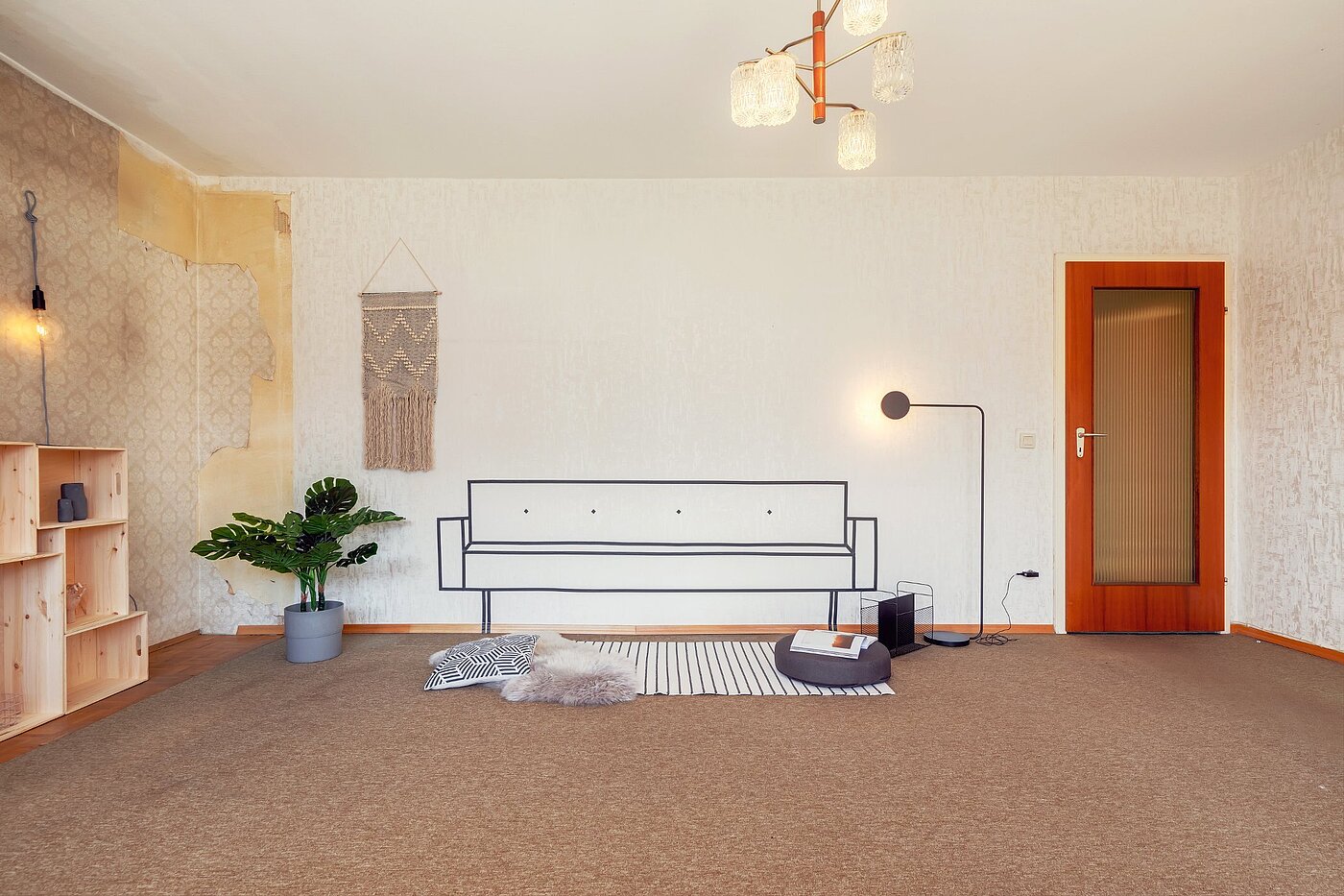 Apartment with 4 room | München-Hadern | 2003ML2 | Geräumiges Wohnzimmer...