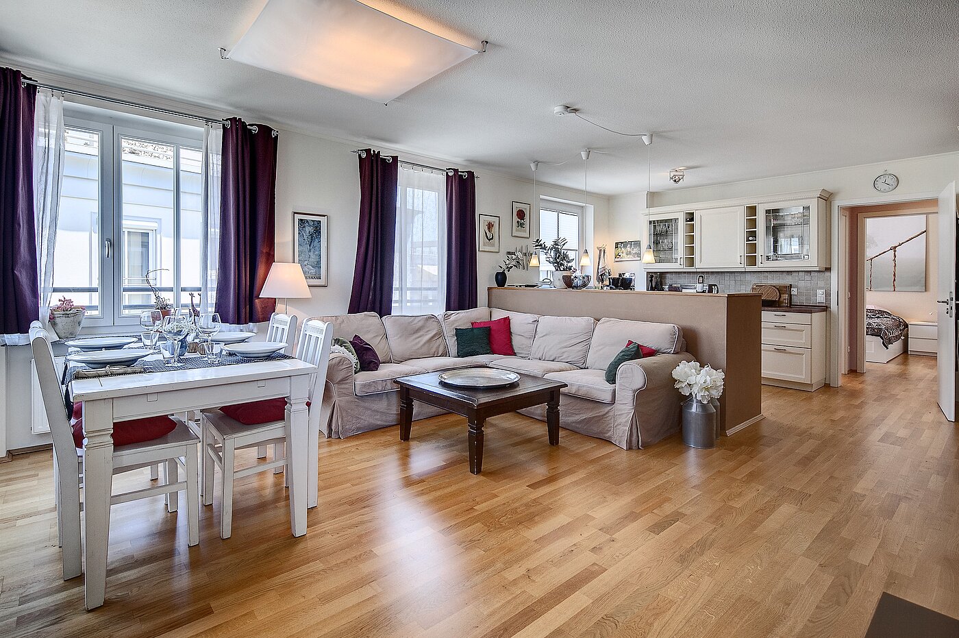 Maisonette with 4 room | München-Haidhausen | 1704ML1 | großes Wohnzimmer