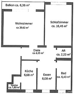 Nicht maßstabsgetreu