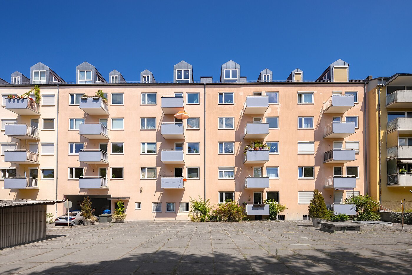 Apartment with 3 room | München-Obergiesing | 70028 | Hofansicht