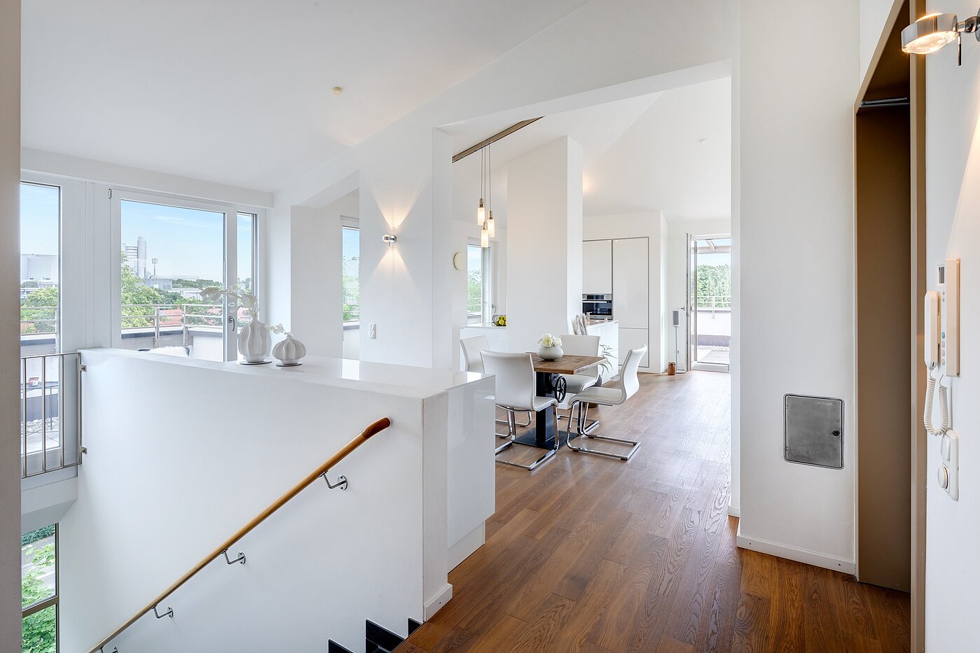 Penthouse with 3.5 room | München-Oberföhring | 70237 | Eingangsbereich mit...