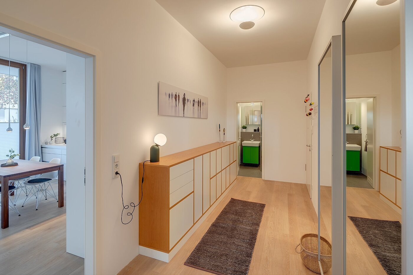 Raised Ground Floor with 3 room | München-Sendling | 2009ML8 | Diele mit maßgefertigtem...