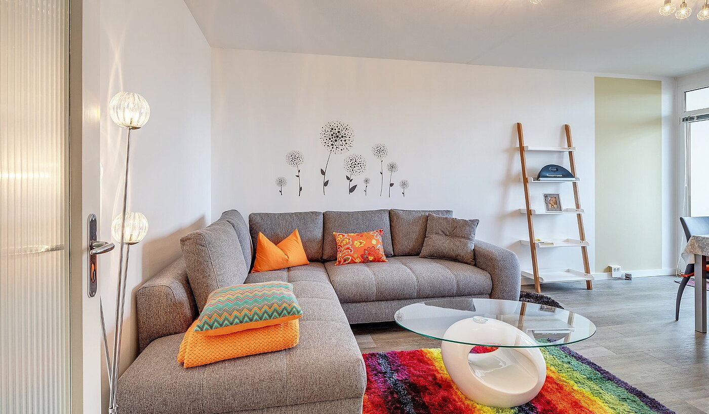 Apartment with 2 room | München-Aubing | 2104ML1 | Wohnzimmer mit Zugang...