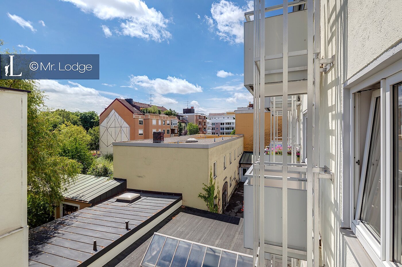 Apartment with 1 room | München-Neuhausen | 1703ML9 | Blick vom Balkon