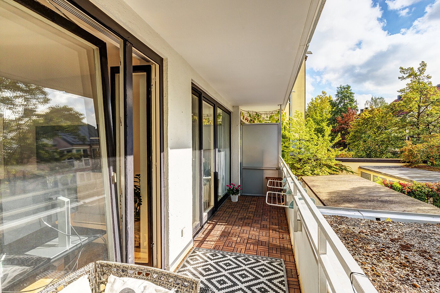 Apartment with 2 room | München-Maxvorstadt | 70497 | Balkon